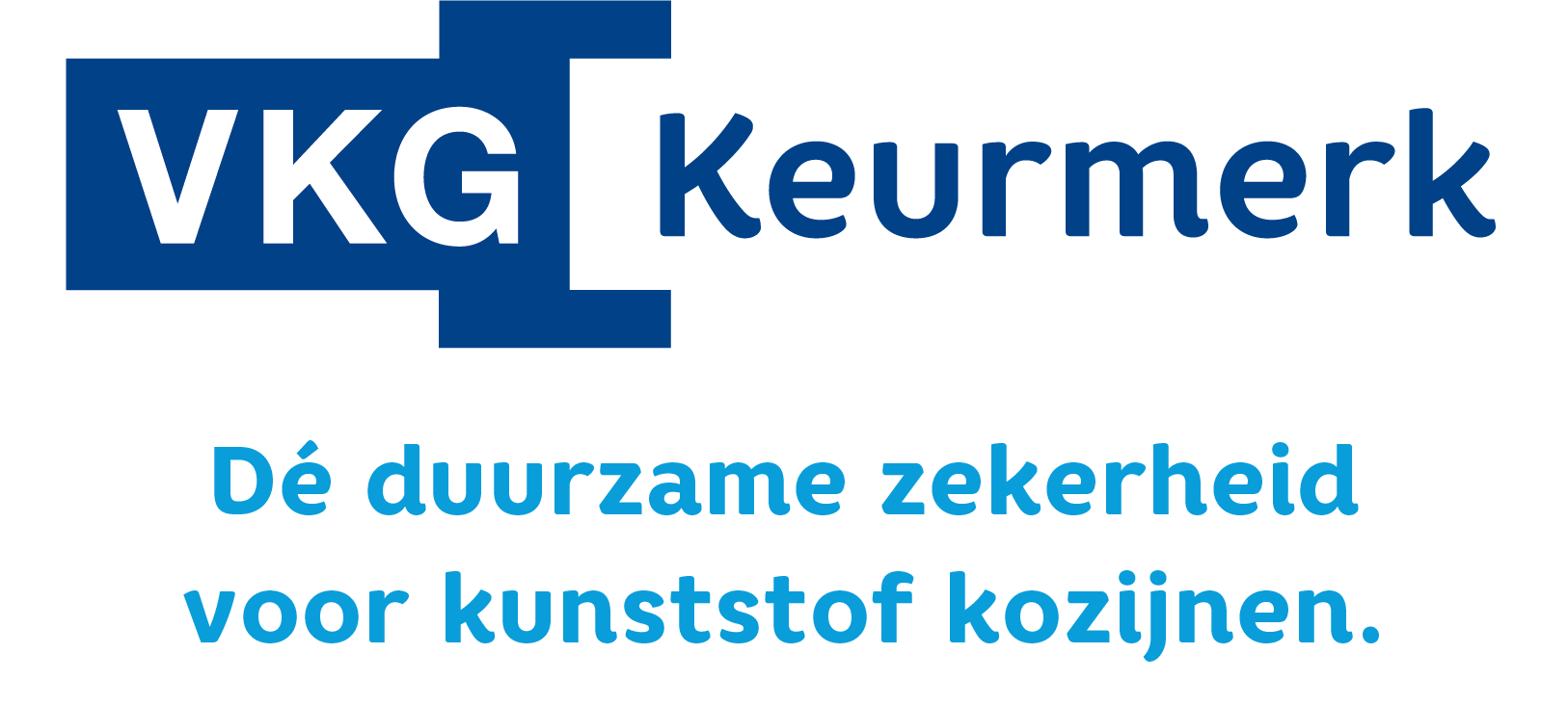 Logo VKG payoff onder logo 2 regels